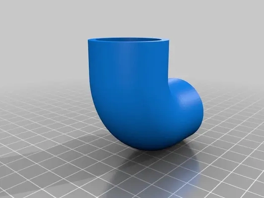 90 degree pipe connector - 3d by jorank on thangs 3d print model - Mito3D