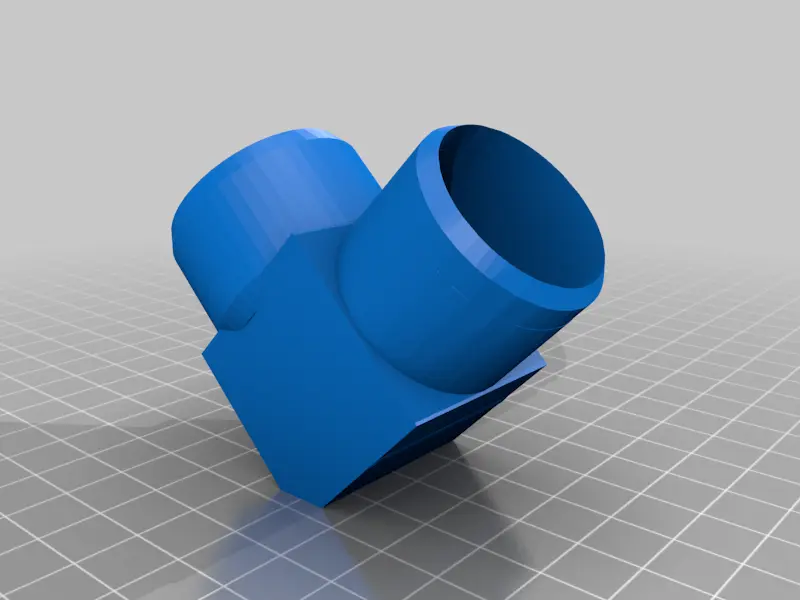 90degr hose elbow 32mm 36mm tritón cubo basura 3d by cadz on gracias 3D print model - Mito3D