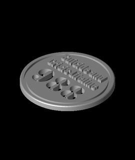 988 suicide crisis lifeline coin 3d print model - Mito3D