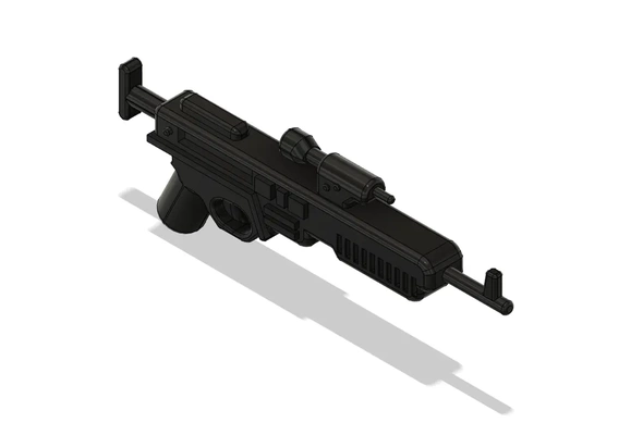 a280 blaster lego 3d by 3d print model - Mito3D