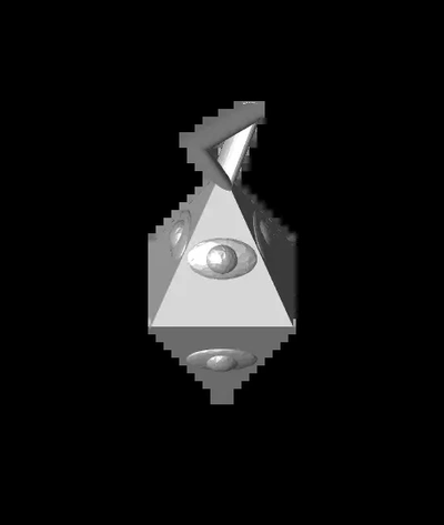 a pyramid keychain - 3d by fr00st on thangs 3d print model - Mito3D