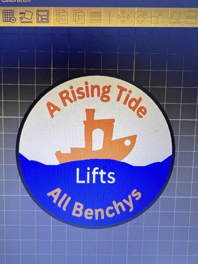 a rising tide maker coin - 3d by ontheroadprinting on thangs 3d print model - Mito3D