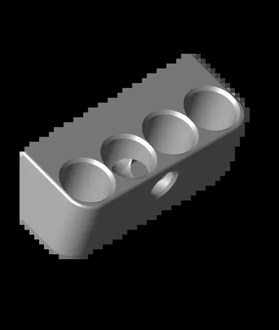 aa battery holder - 3d by archerbaird on thangs 3d print model - Mito3D