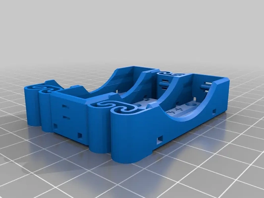 aa flexing battery holder - 3d by palamut0815 on thangs 3d print model - Mito3D