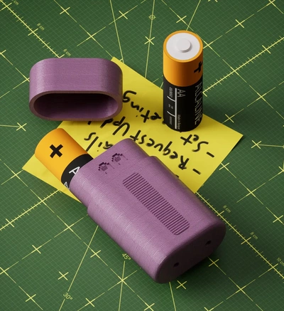 aa travel battery case - 3d by deanzyne on thangs 3d print model - Mito3D