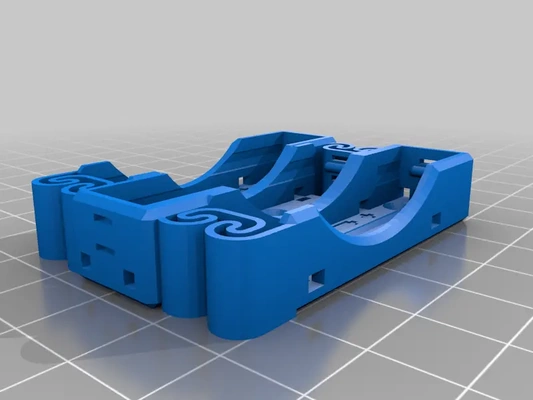 aaa flexing battery holder - 3d by palamut0815 on thangs 3d print model - Mito3D