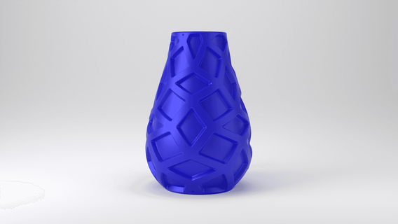 abstract pattern vase - jwalker55 3d print model - Mito3D