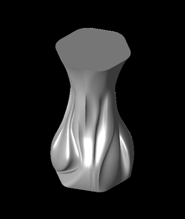 abstrakt Vase 3d Modell zaky20 danke 3d print model - Mito3D