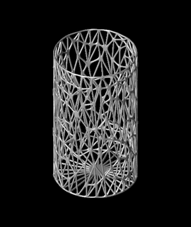 abstract vase lamp shadestl Home & Garden 3d print model - Mito3D