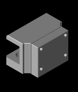 adaptable rotary universal bracket 3d print model - Mito3D