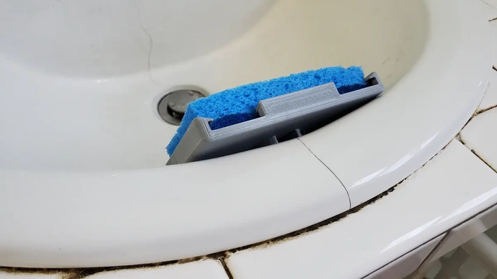 addaptive sink flow sponge holder - 3d by plainspirate on thangs 3d print model - Mito3D