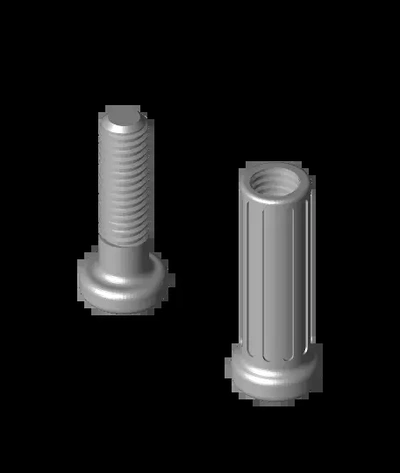 ajustável pilar gpu suporte 3d by ecm1974 on 3d print model - Mito3D