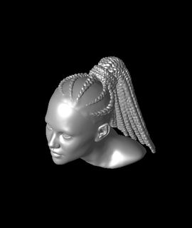 Afrikalı avatar xxy2022 3d print model - Mito3D