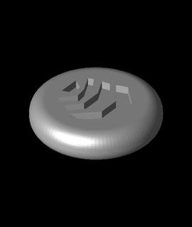 air rune magnet - rounded otakumx Hobbies & Games 3d print model - Mito3D