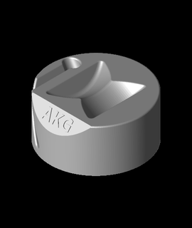 akg auricular estante soporte 3d modelo jordi gracias 3d print model - Mito3D