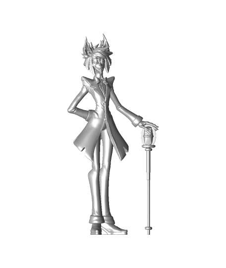 alastor hasbin Hôtel fanart 3d modèle 3D print model - Mito3D