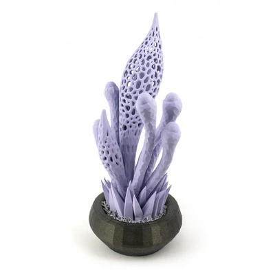 außerirdischer garten pflanze 5 3d by on danke pflanzen strauß pflanzer topf töpfe pflanzgefäße vr bildhauerei skulptur formt skulpturen zuhause haus design designer kunst 3d print model - Mito3D