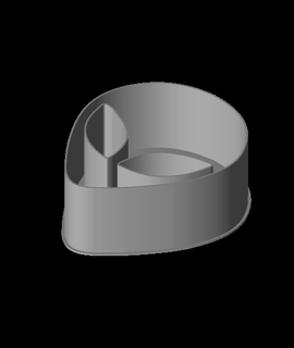 alien head nestable box v1 ppac 3d print model - Mito3D