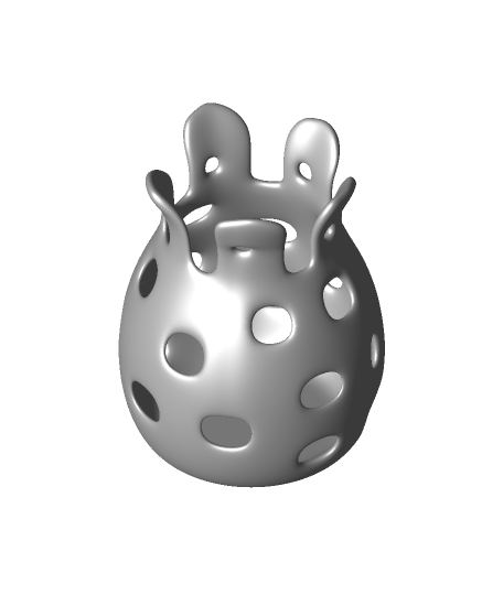 alien vase cl printing 3D print model - Mito3D