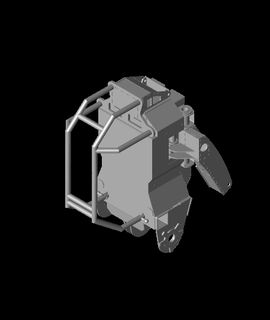 extraterrestres cargador aplicación tamaño corporal 3d modelo gracias 3d print model - Mito3D