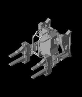 extraterrestres cargador aplicación Superior cuerpo 3d modelo gracias 3d print model - Mito3D