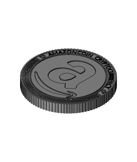 Amazonas moneda 3d modelo jimmydiseño gracias 3D print model - Mito3D