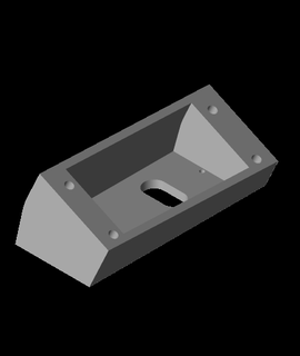 amcrest ad110 doorbell siding mount 25 3d model thangs 3d print model - Mito3D