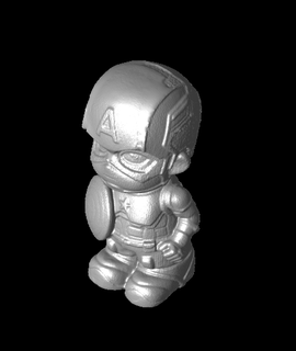 american captain generated revopoint 3d model thangs 3d print model - Mito3D