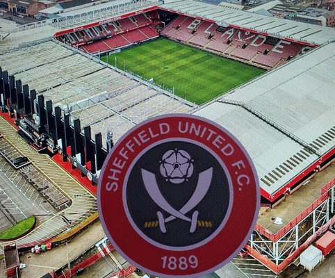 ams mmu sheffield united fc coaster or plaque - 3d by daddywazzy thecreator on thangs 3d print model - Mito3D