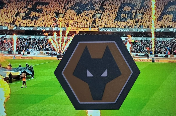ams wolverhampton wanderers fc coaster or plaque - 3d by daddywazzy thecreator on thangs 3d print model - Mito3D