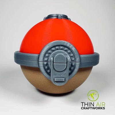 ancient pokeball pokemon legends arceus version 2 - 3d by thinair3d on thangs input device mouse nintendo storage 3d print model - Mito3D