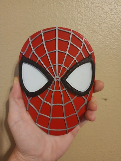 andrew-spider-complete3mf - 3d by dfd3d on thangs spider-man marvel comics wall art helmet sports gear 3d print model - Mito3D
