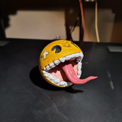 angry pacman - 3d by prints gifts on thangs 3d print model - Mito3D