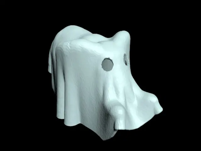 animal ghost fil hayalet garaj 3d by syzguru11 teşekkürler 3D print model - Mito3D