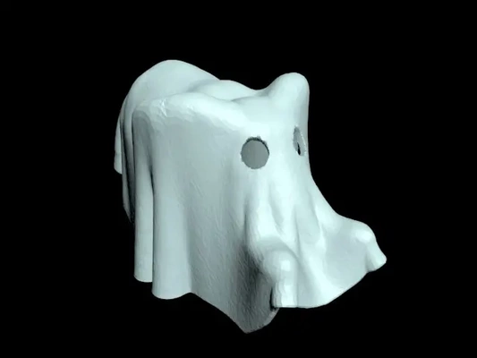 animal ghost l'éléphant effrayer garage 3d by syzguru11 3d print model - Mito3D