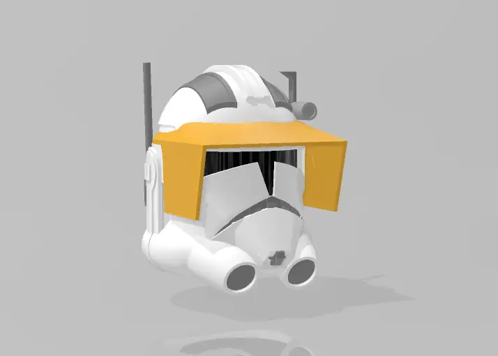 animé commandant cody casque 3d by reprops03 3D print model - Mito3D