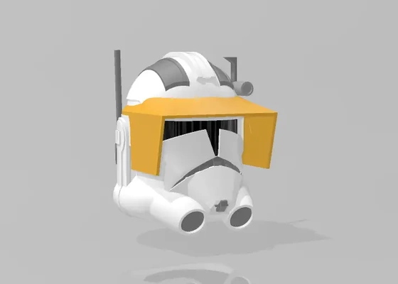 animated commander cody helmet - 3d by reprops03 on thangs 3d print model - Mito3D
