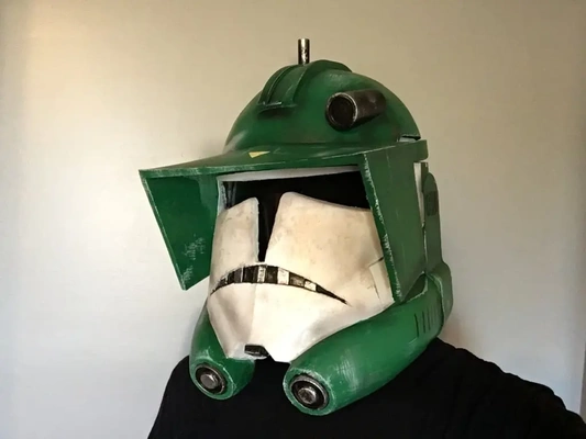 animated heavy clone commander helmet - 3d by reprops03 on thangs 3d print model - Mito3D