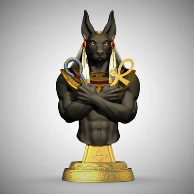 anubis 3d by chelscct chelseycreatesthings 3d print model - Mito3D