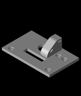 anycubic i3 Mega Kabel Halter Unterstützung Remix 3d Modell danke 3d print model - Mito3D