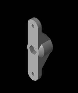 anycubic kossel 2020 spool mountstl 3d print model - Mito3D