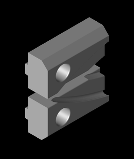 anycubic kossel plus build Teller mount rh 3d print model - Mito3D