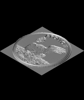 Apollo xi missione patch allanromanreyes 3d print model - Mito3D