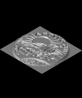 apolo xviii missão fragmento 3d print model - Mito3D
