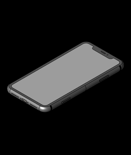 apple iphone 11 roboninja 3d print model - Mito3D