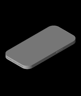 maçã Iphone 13 3d modelo 3ddesigner 3d print model - Mito3D