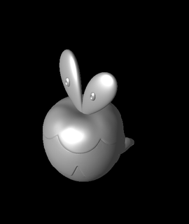 applin pokemon 3d model teşekkürler 3d print model - Mito3D