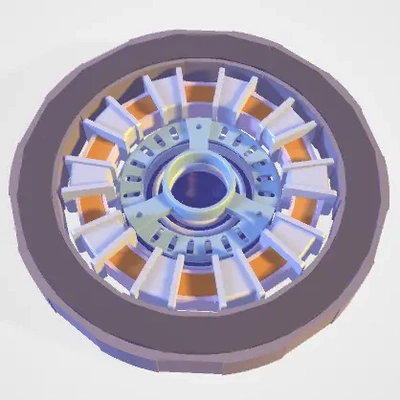 arco reactor núcleo glb 3d by liyada on gracias 3d print model - Mito3D