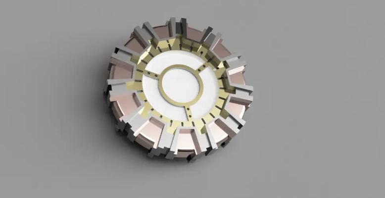 arc reactor iron man - 3d by shack3d print on thangs 3d print model - Mito3D
