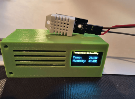 arduino nano + oled display module box - k2 kevin 3d print model - Mito3D